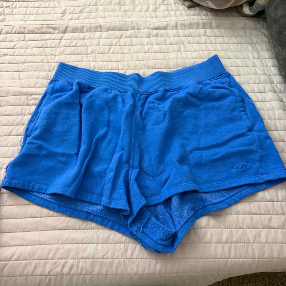 Hollister Vibrant Blue Athletic Shorts